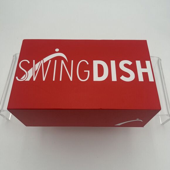 SwingDish SPIKELESS HEAT BLUE CANVAS TRAVELER SHOE - Size 9 New In Box - Picture 2 of 16